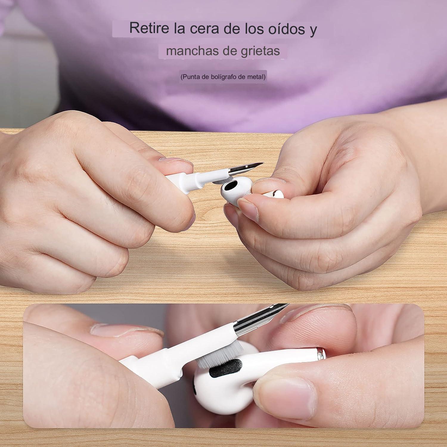 Lápiz de limpieza de auriculares multifunción compatible con Airpods Pro  Kit de limpieza - Outtec Argentina - Tienda Online