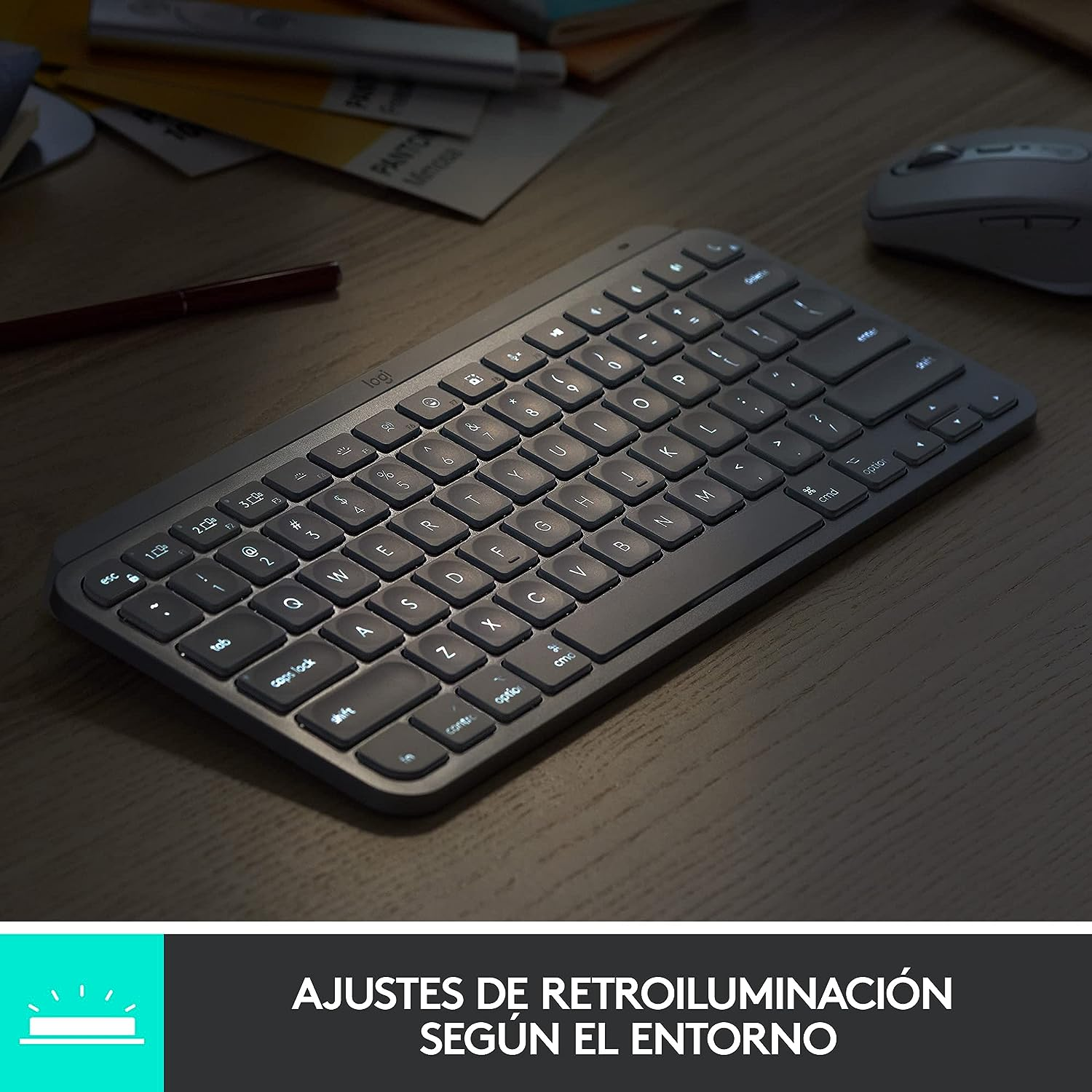 Teclado Inalámbrico Logitech MX Keys Mini Bluetooth Retroiluminado USB-C -  Outtec Argentina - Tienda Online