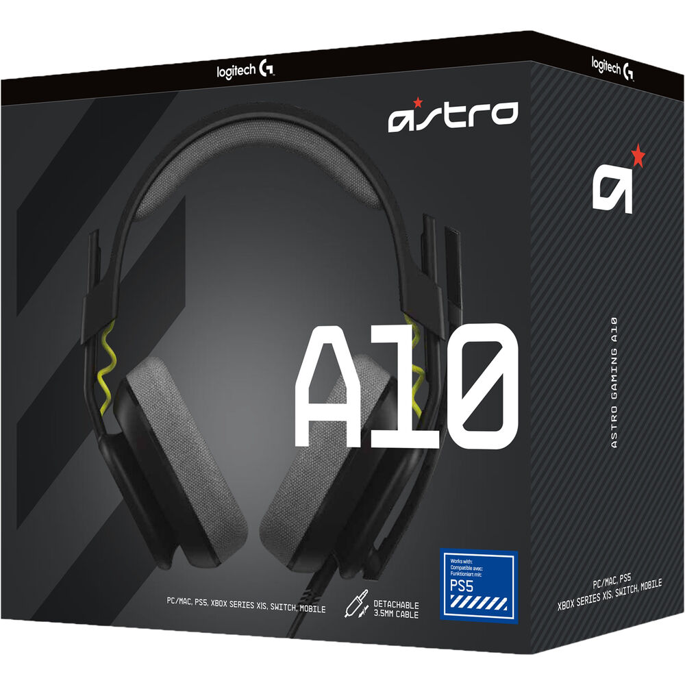 Auriculares para juegos ASTRO A10 (Xbox, Playstation, Switch